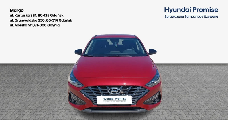 Hyundai I30 cena 79900 przebieg: 14000, rok produkcji 2022 z Szczekociny małe 232